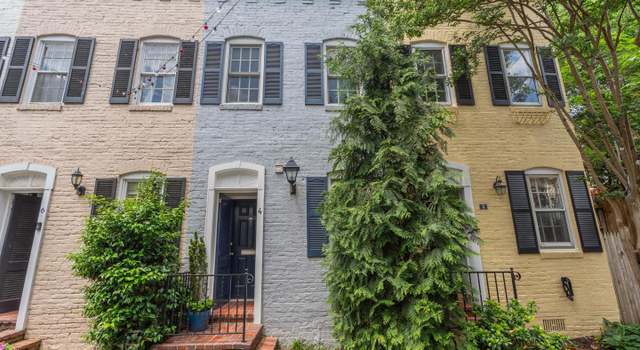 Photo of 4 Pomander Walk NW, Washington, DC 20007