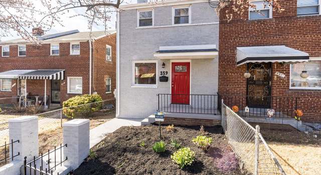 Photo of 359 Chaplin St SE, Washington, DC 20019