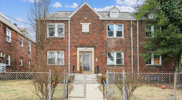 Photo of 244 Hamilton St NW, Washington, DC 20011