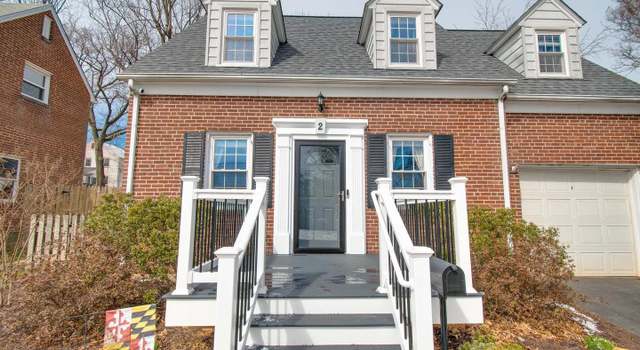 Photo of 2 Tanglewood Rd, Catonsville, MD 21228