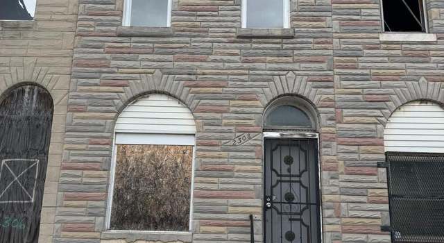 Photo of 2308 E Hoffman St, Baltimore, MD 21213