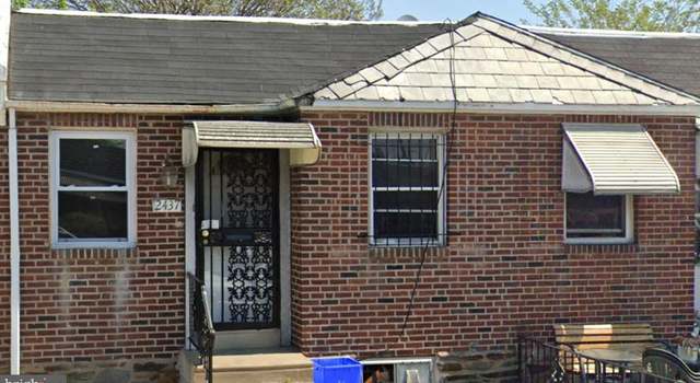 Photo of 2437 S Frazier St, Philadelphia, PA 19143
