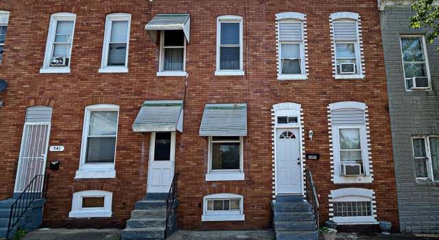 Photo of 543 S Fulton Ave, Baltimore, MD 21223