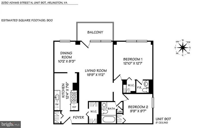 2030 N Adams St 907 Arlington VA 22201 MLS VAAR2018408 Redfin