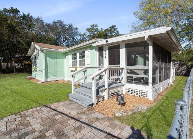 Property at 414 Old Spanish Trl, St Augustine, FL 32084, 2 beds, 1 bath