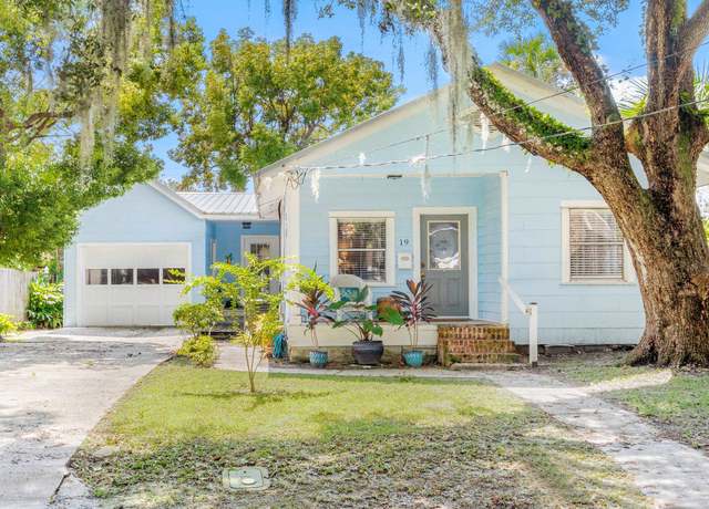 Property at 19 E San Carlos Ave, St Augustine, FL 32084, 3 beds, 1.5 baths