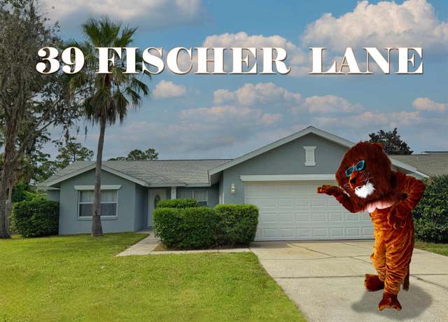Property at 39 Fischer Ln, Palm Coast, FL 32137, 4 beds, 2 baths