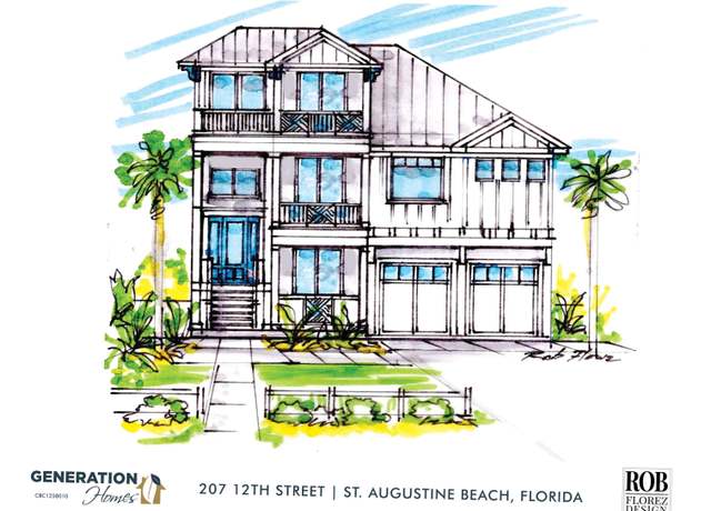 Property at 207 12th St, St Augustine, FL 32080, 3 beds, 3.5 baths