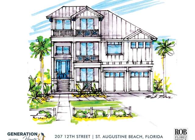 Property at 207 12th St, St Augustine, FL 32080, 3 beds, 3.5 baths