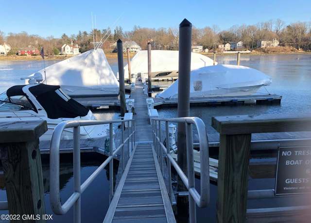 Property at 7 River Rd Unit Boat Slip E8, Cos Cob, CT 06807
