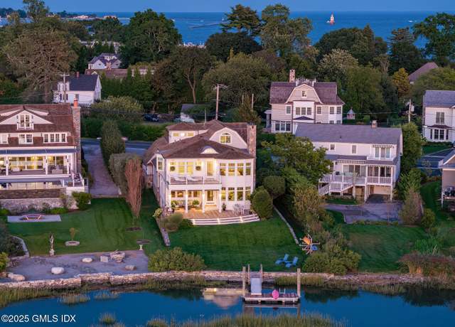 Property at 183 Shore Rd, Old Greenwich, CT 06870, 5 beds, 4.5 baths
