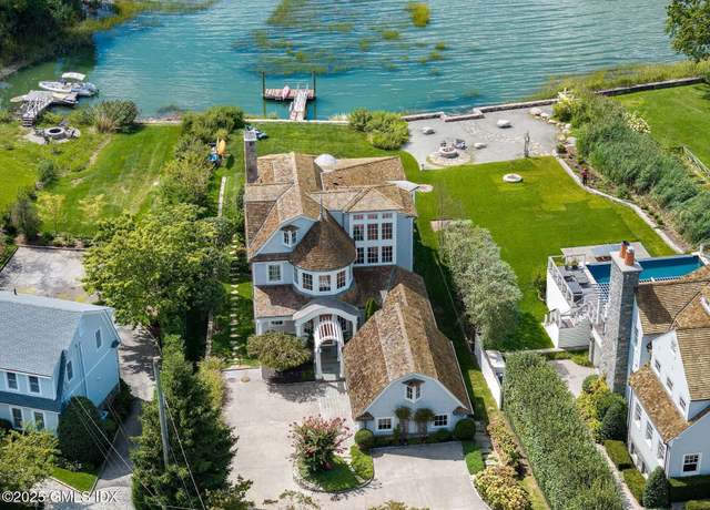 Property at 183 Shore Rd, Old Greenwich, CT 06870, 5 beds, 4.5 baths