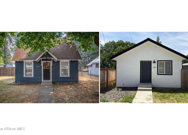 Property at 1412/1414 N 13th St, Coeur D'alene, ID 83814, 2 beds, 1.5 baths