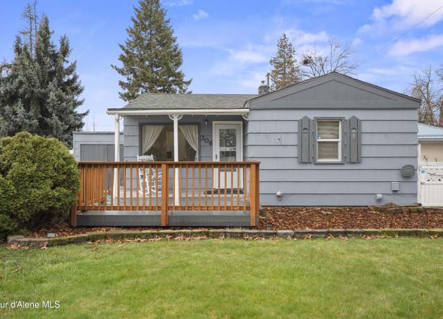 Property at 306 W Mill Ave, Coeur D'alene, ID 83814, 3 beds, 1 bath