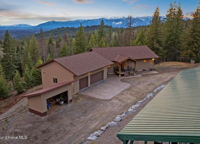 Property at 422 Lightning Peak Rd, Sandpoint, ID 83864, 4 beds, 3 baths