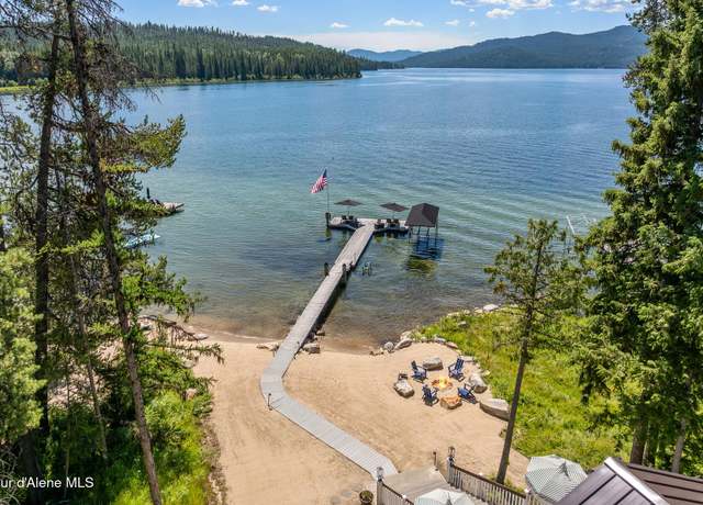 Property at 50 Lower Bear Creek Bay Rd, Coolin, ID 83821, 5 beds, 3 baths