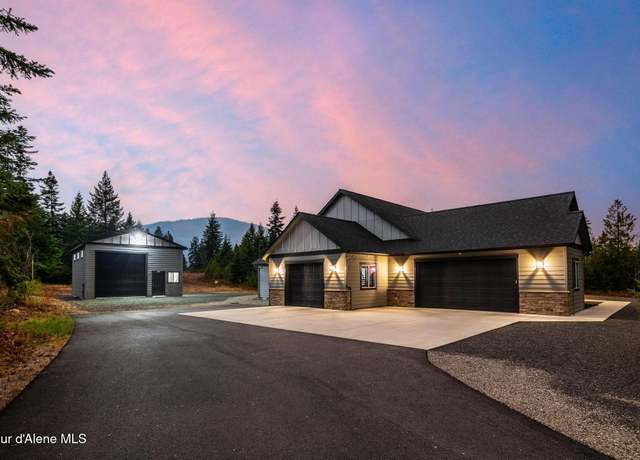 Property at 5864 W Twin Lakes Rd, Rathdrum, ID 83858, 5 beds, 3 baths