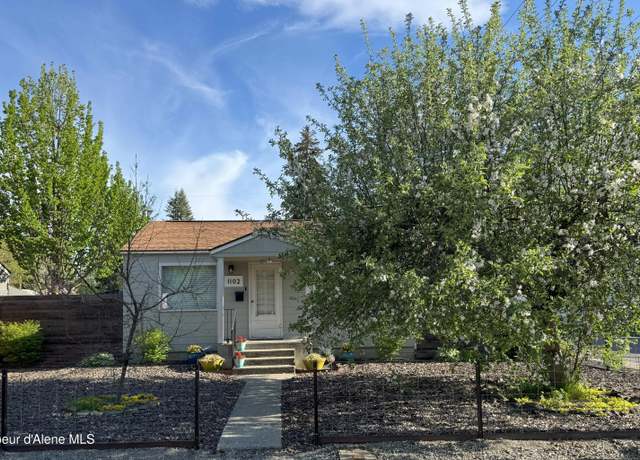 Property at 1102 E Pennsylvania Ave, Coeur D'alene, ID 83814, 4 beds, 1 bath