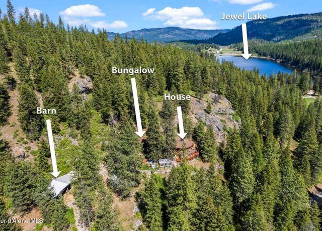 Property at 4057 Jewel Lake Rd, Sagle, ID 83860, 2 beds, 2 baths