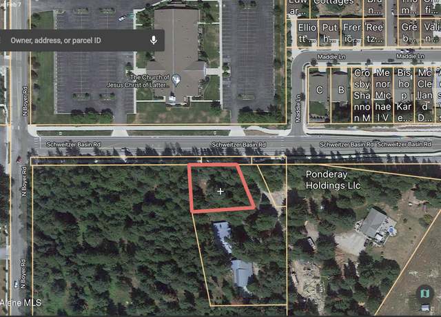 Property at NKA Schweitzer Cutoff, Sandpoint, ID 83864