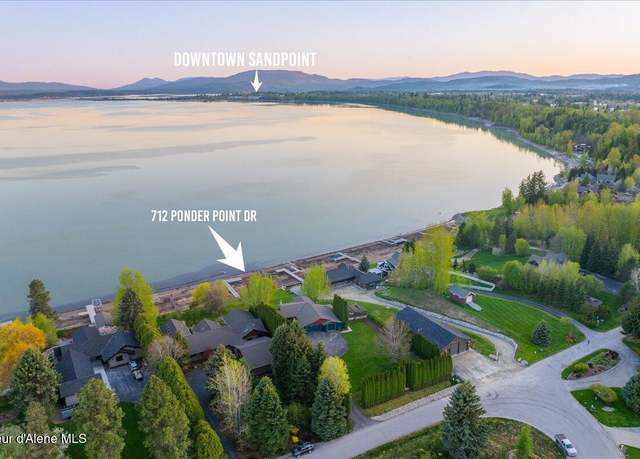 Property at 712 Ponder Point Dr, Sandpoint, ID 83864, 5 beds, 2.5 baths