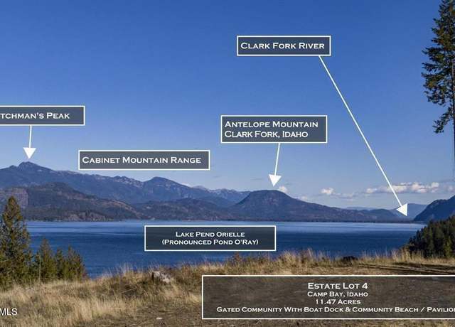 Property at Est 3 & 4 Camp Bay Ests, Sagle, ID 83860