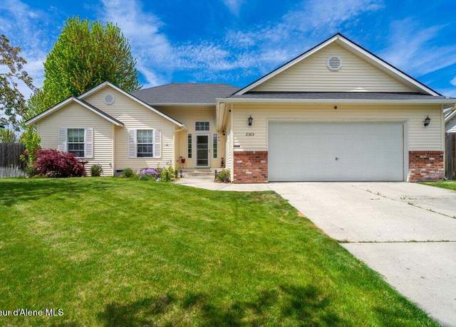 Property at 2365 N Bunchgrass Dr, Post Falls, ID 83854, 3 beds, 2 baths