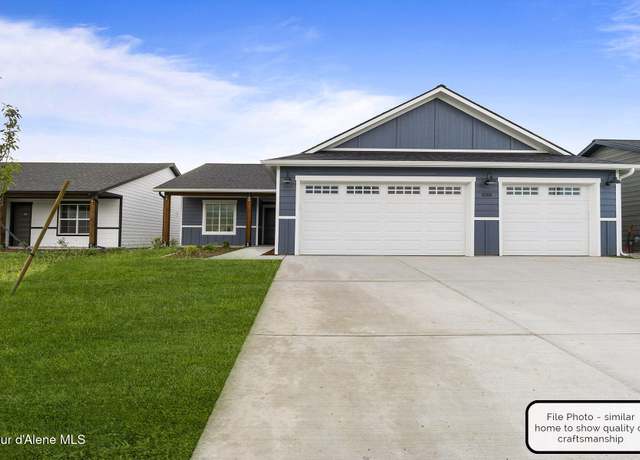 Property at 9062 W Cultivator Ave, Rathdrum, ID 83858, 4 beds, 2 baths