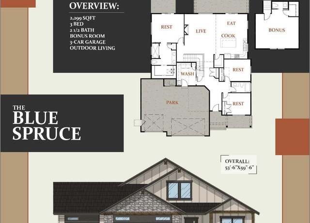 Property at Lot 3 Blk 1 Tamarindo Ln, Hayden, ID 83835, 3 beds, 2.5 baths