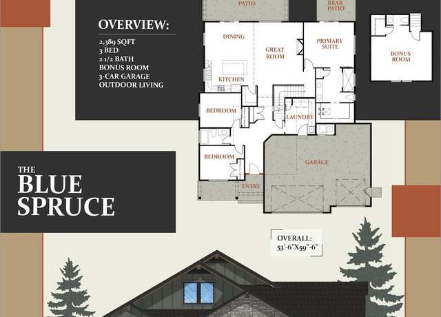 Property at Lot 3 Blk 1 Tamarindo Ln, Hayden, ID 83835, 3 beds, 2.5 baths