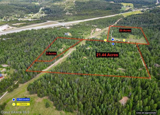 Property at NKA Trails End Rd, Athol, ID 83801
