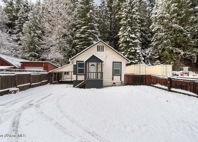 Property at 741 9 Mile Creek Rd, Wallace, ID 83873, 2 beds, 1 bath