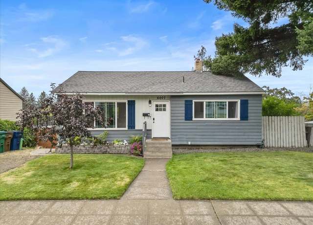 Property at 6007 N Sutherlin St, Spokane, WA 99205, 3 beds, 2 baths