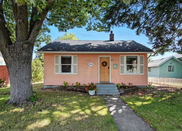 Property at 4914 N Elm St, Spokane, WA 99205, 2 beds, 1 bath
