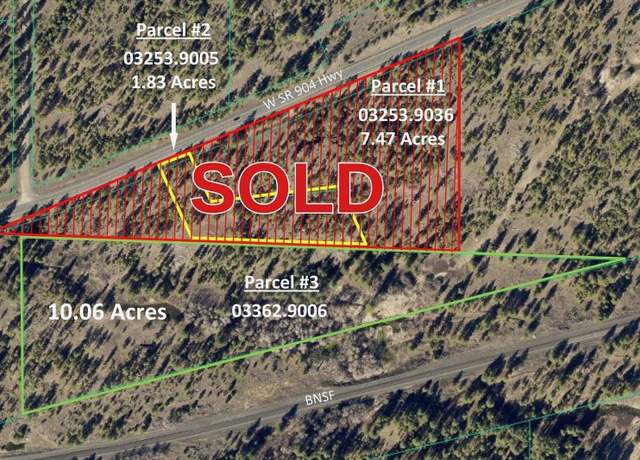 Property at XXXX Vacant Land Unit Parcel 3, Cheney, WA 99004