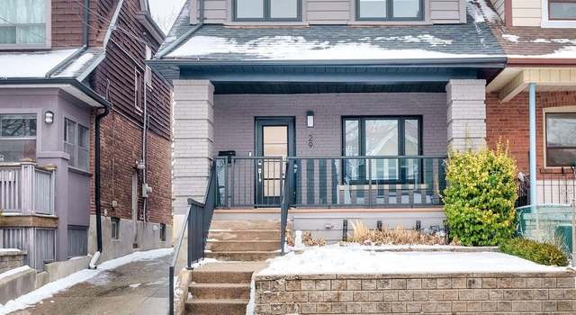 Property at 29 Oak Park Ave, Toronto E02, ON M4C 4L8, 4 beds, 3 baths