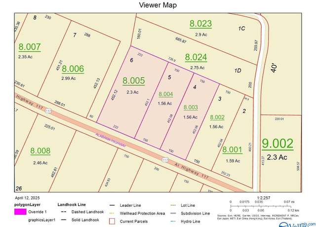 Property at 5.42 Acres Alabama Highway 117, Mentone, AL 35984