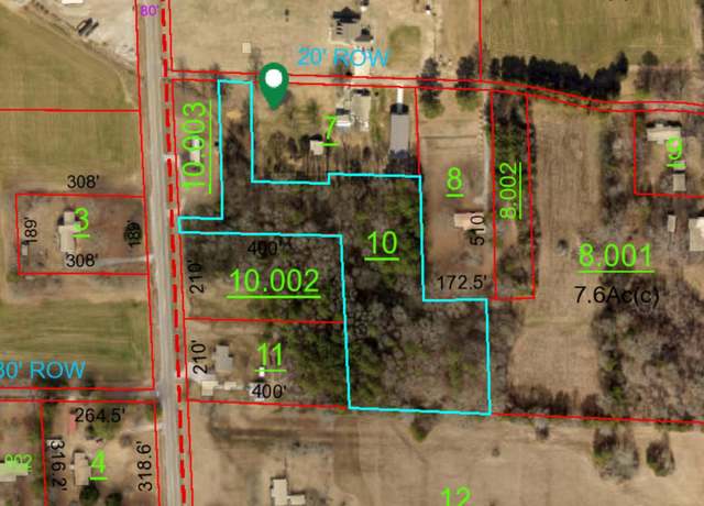 Property at 4.9 acres Brackin Ln, Town Creek, AL 35672