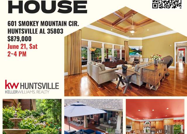Property at 601 Smokey Mountain Cir, Huntsville, AL 35803, 3 beds, 4.5 baths