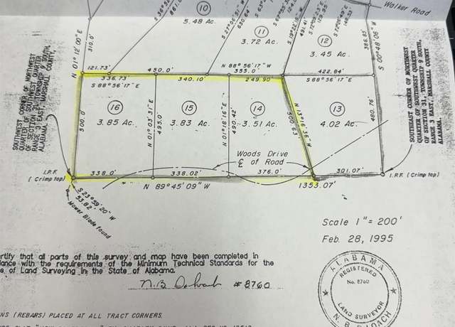 Property at 1 Wood Dr, Horton, AL 35980