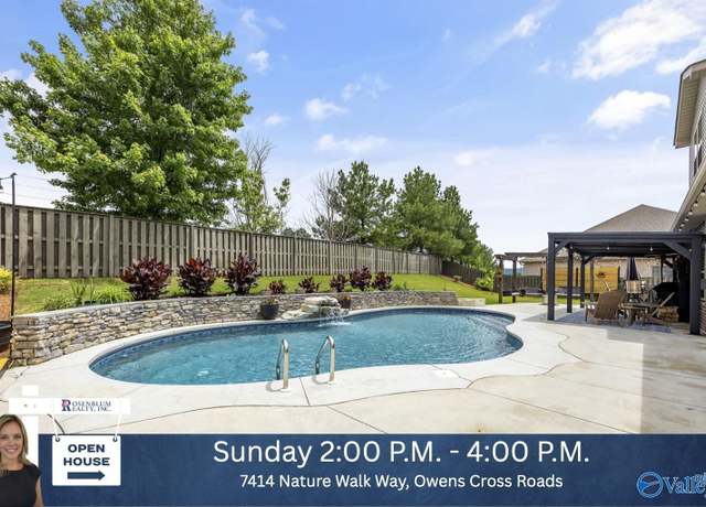 Property at 7417 Nature Walk Way SE, Owens Cross Roads, AL 35763, 5 beds, 4 baths