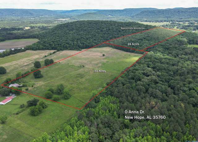 Property at 53.55 Acs. Anna Dr, New Hope, AL 35760