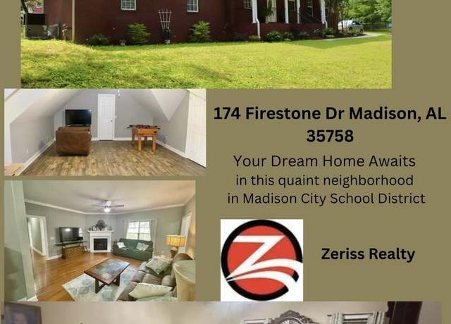Property at 174 Firestone Dr, Madison, AL 35758, 4 beds, 3 baths