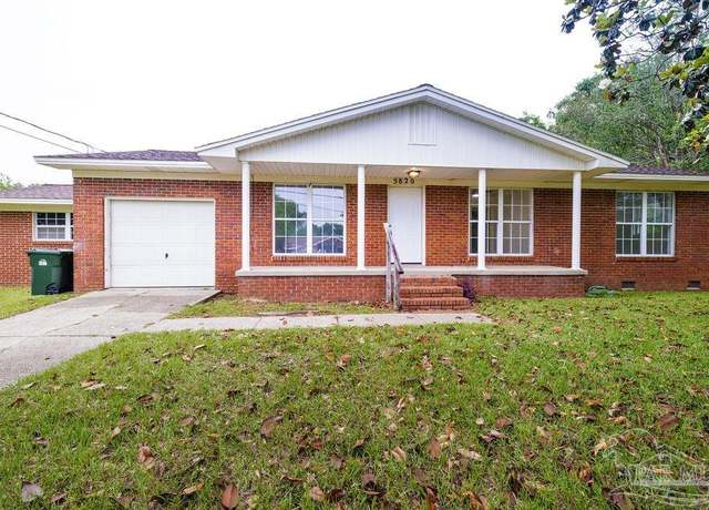 Property at 5820 Perkins St, Pensacola, FL 32526, 3 beds, 2 baths