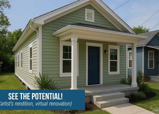 Property at 1217 N 6th Ave, Pensacola, FL 32503, 2 beds, 1 bath