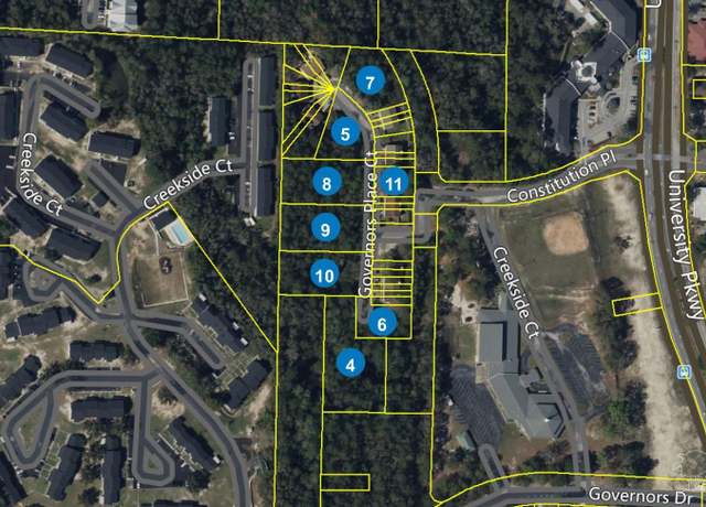 Property at 9000 Governors Pl Ct Lot 5 to 11, Pensacola, FL 32514