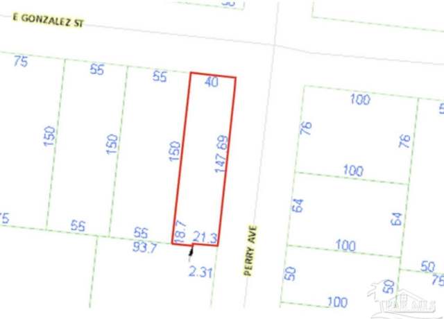 Property at 2815 E Gonzalez St, Pensacola, FL 32503