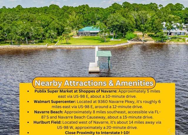 Property at 6875 Santa Clara Dr, Navarre, FL 32566, 4 beds, 3.5 baths