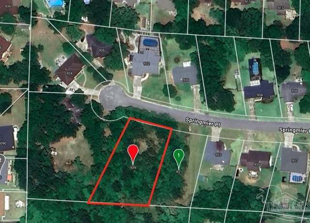 Property at 929 Springmier Pl, Pensacola, FL 32514