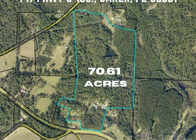 Property at 1471 Hwy C-180, Baker, FL 32531, 3 beds, 2 baths